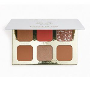 TRUE + LUSCIOUS Lucky Glow Bronze Blush and Highlight Palette New